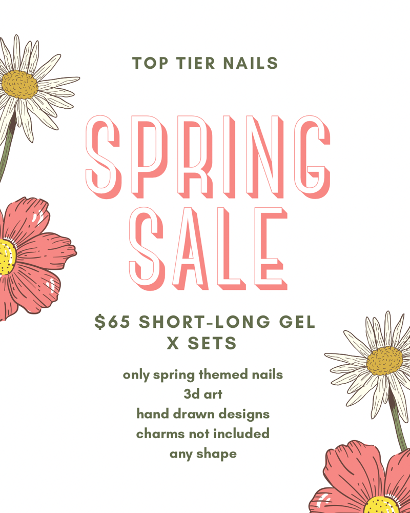 Spring Sale 🌷
