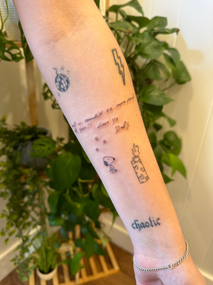 Multiple Medium Tattoos at KB Artistry Studio in Mesa, AZ