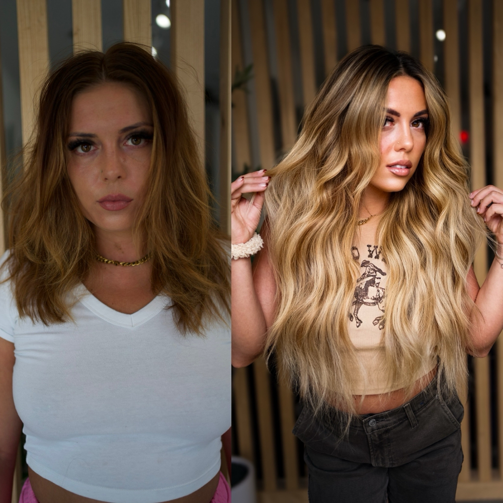 Hair Extension Install ( Weft )