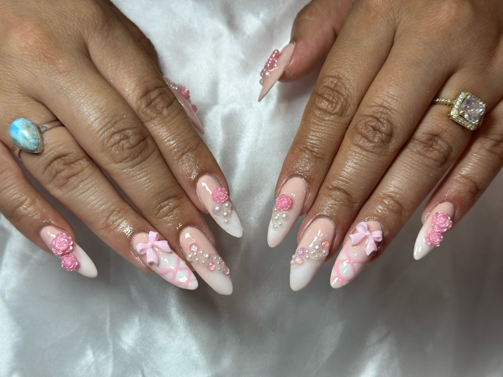 Full Set Acrylic Long