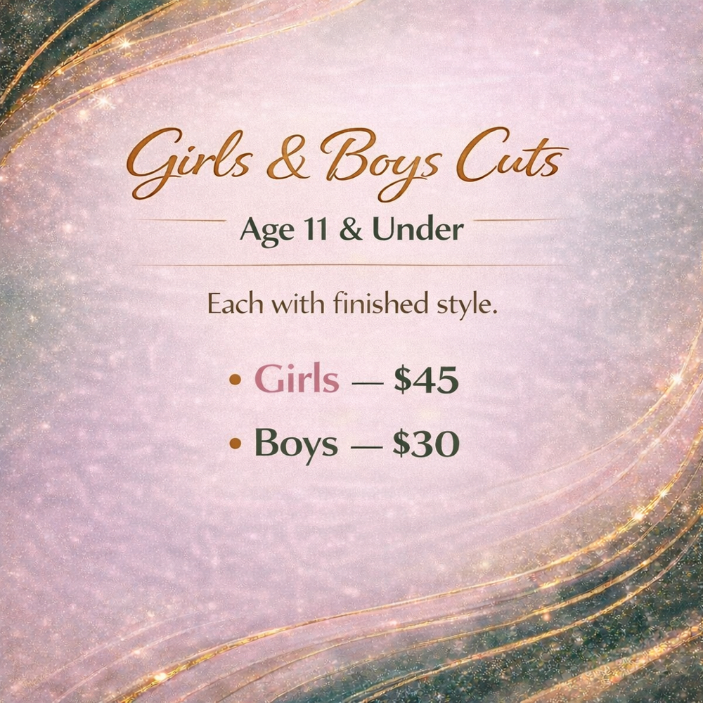 Girls & Boys at Creative Chemistry Salon in Katy, TX