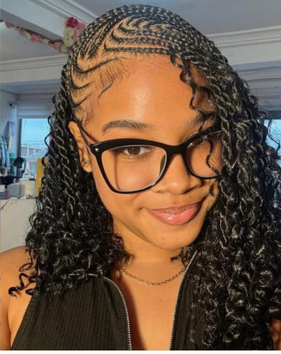 boho tribal braids boob