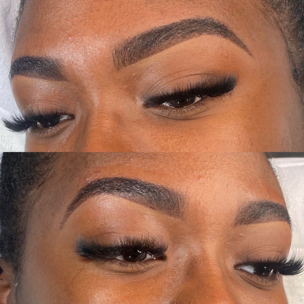 Brow Shape & Hybrid dye