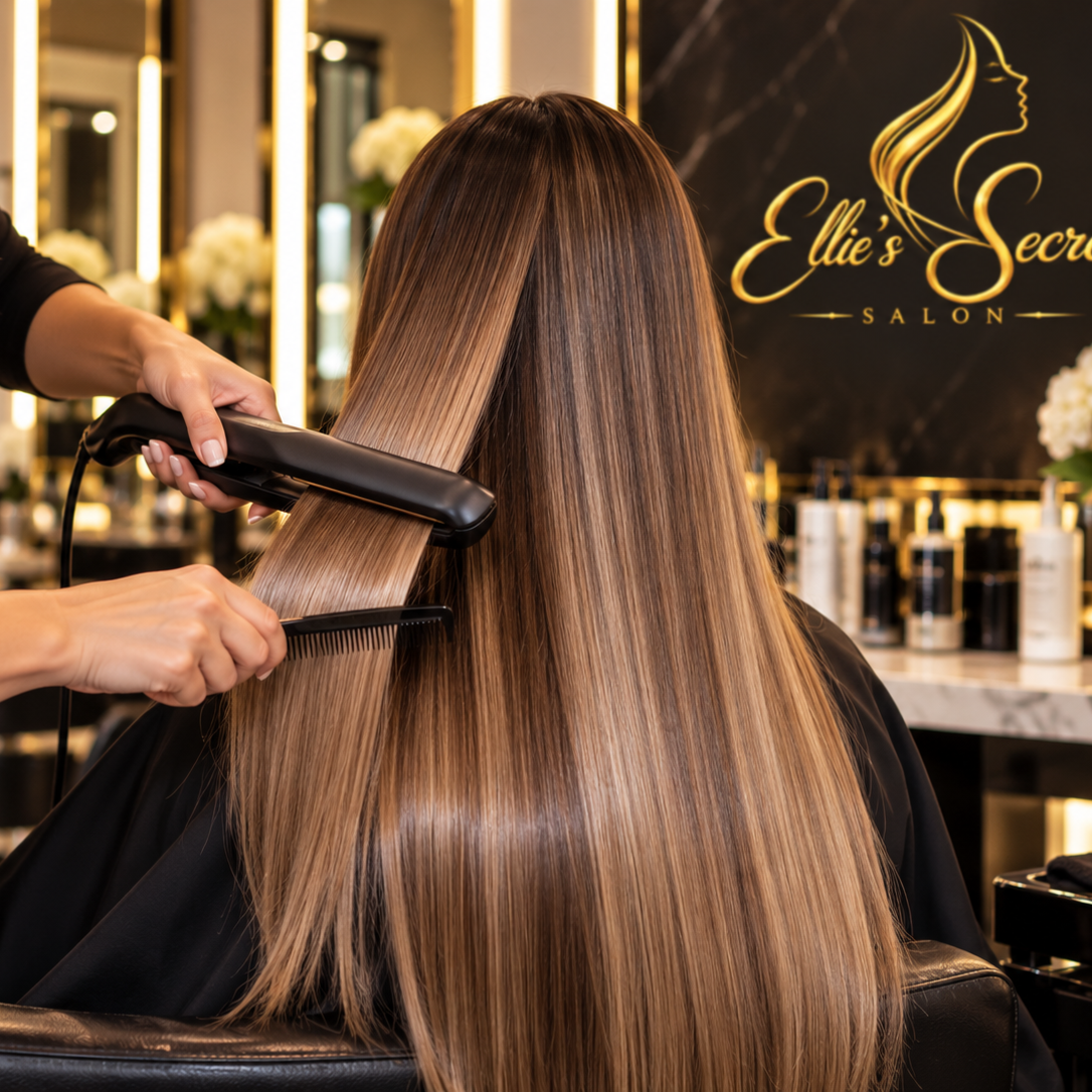Brazilian Blowout. at Ellie’s secret salon in Irvine, CA