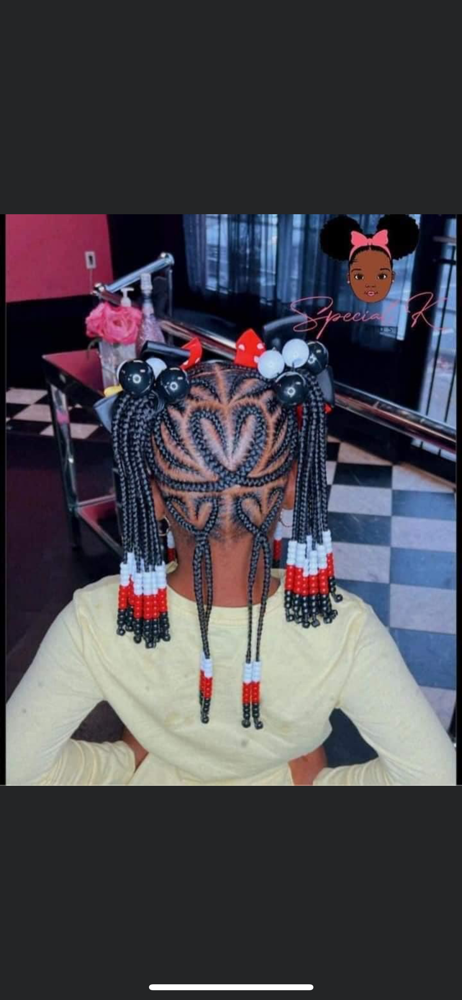 Natural Hair Style Kids W/extension at Natural Iz Me in Fredriksted, VI