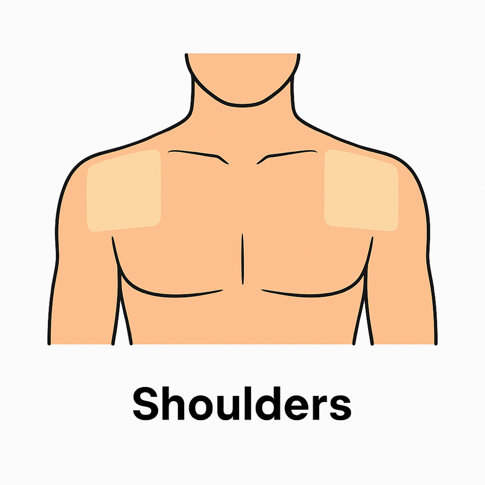 Shoulders at BareSkinAesthetics in Ridgeland, MS