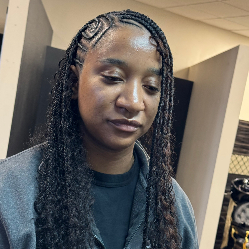 Fulani/Tribal Braids Boho at The Beauty Lounge in Las Vegas, NV
