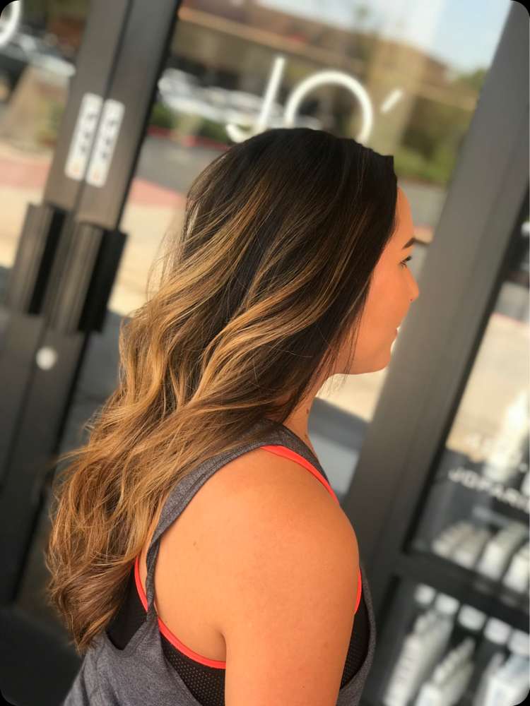 Balayage, Tone, Blowout