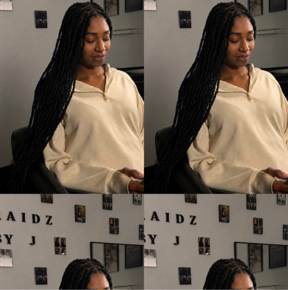 Meduim Soft/Faux Locs at BraidzbyJ in Abilene, TX