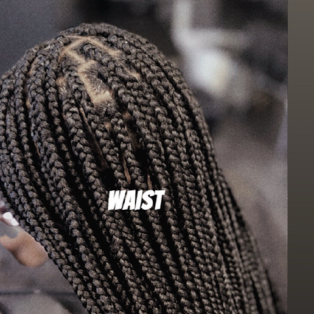 Medium Box Braids ( Waist Lenght) at Fa2 Hair Salon in Vienna, VA
