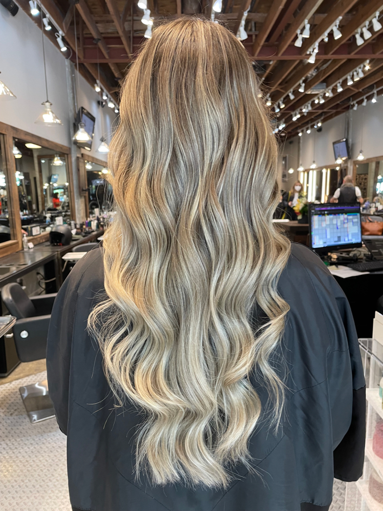 Balayage Full Head Placement