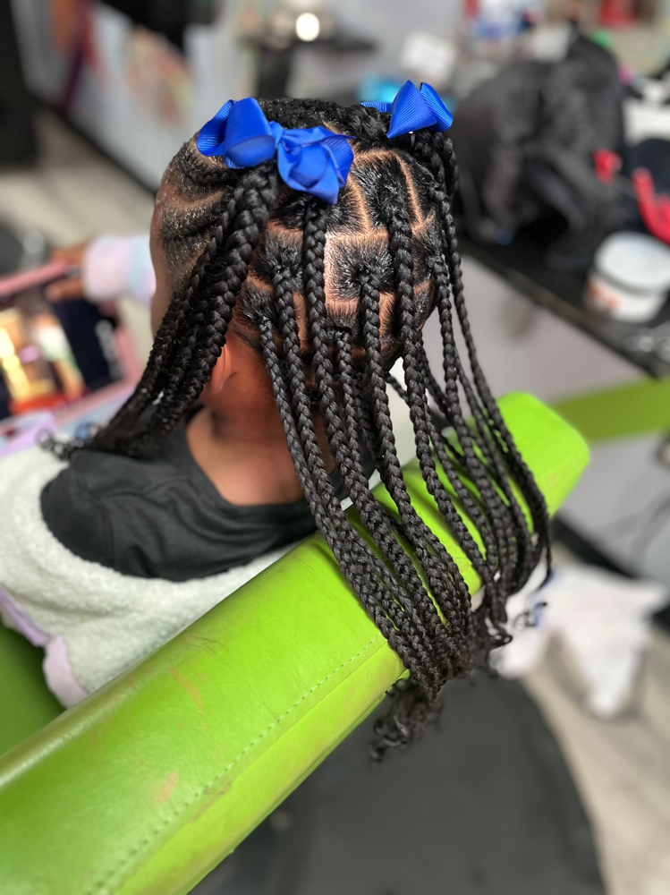 Kids Cornrow Hair Added M