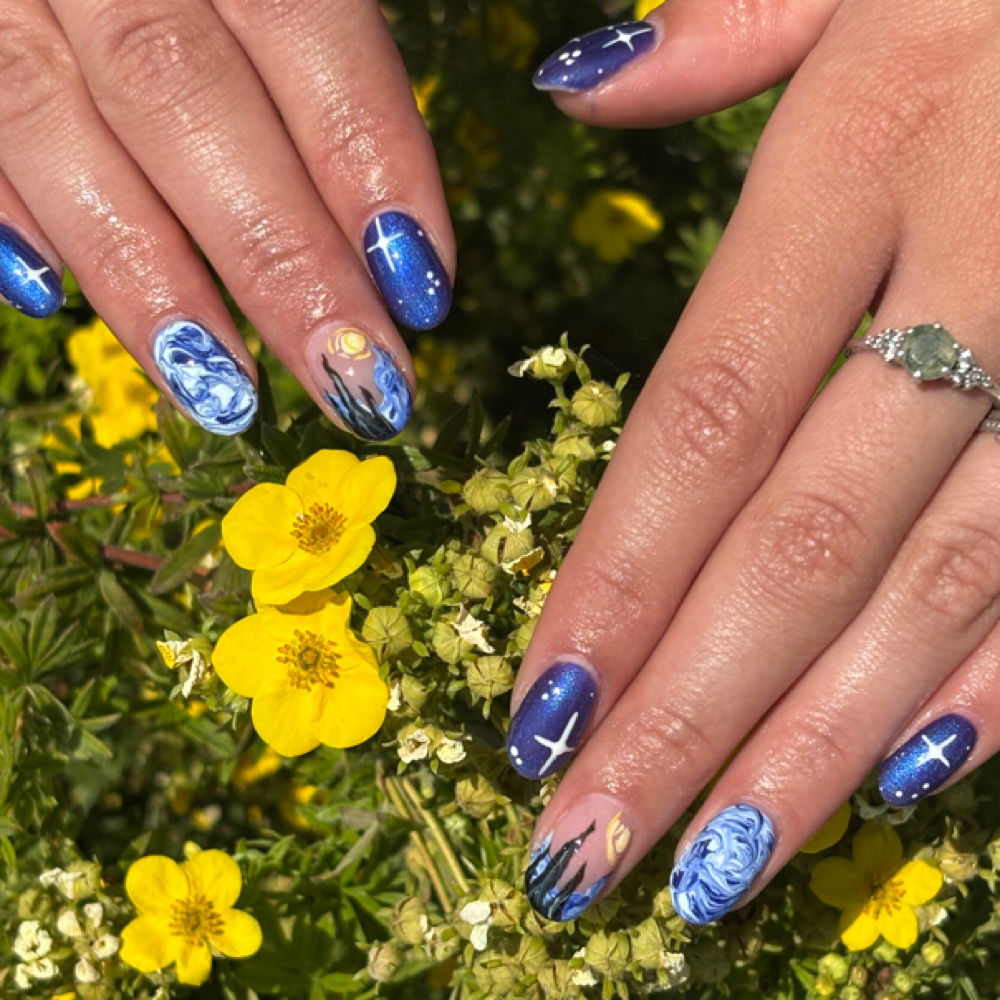 Hard Gel Model at Echicky Nails in Twin Falls, ID