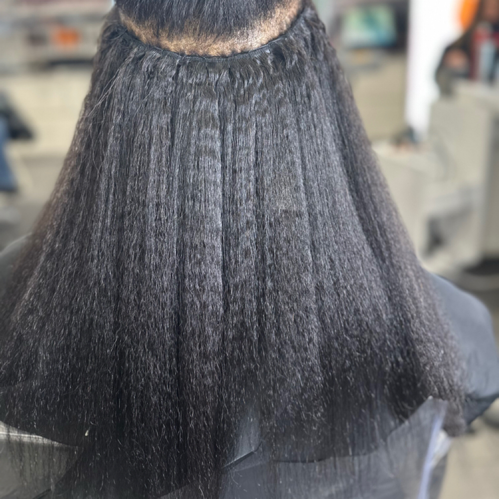 Extension Maintenance at Dream Charon Hair Haven in Charlotte, NC
