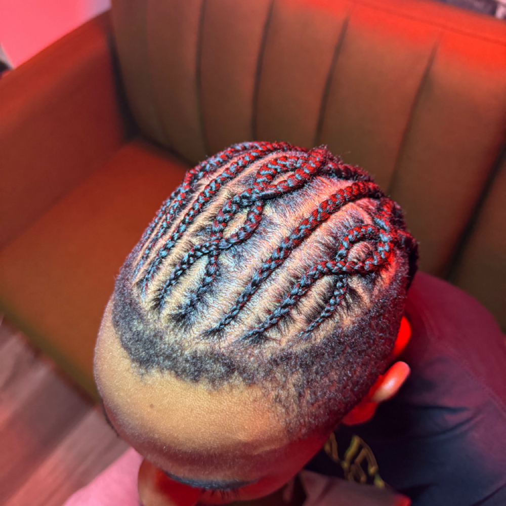 Cornrows/Stitch Braids at Loc'd by Courtney Nicole in Missouri City, TX