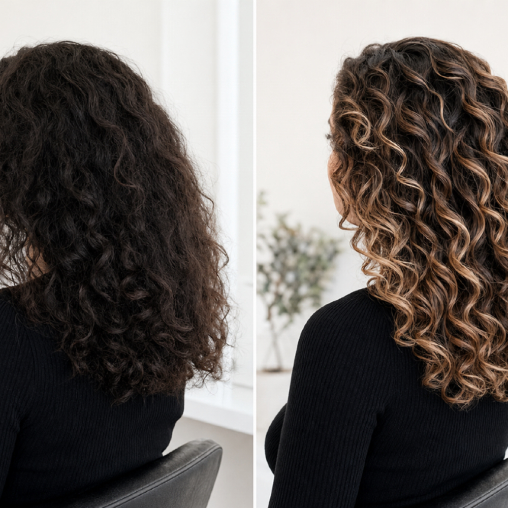 Curly / Wavy / Textured Haircut at Brooke Zartarian | balayageboston in Boston, MA