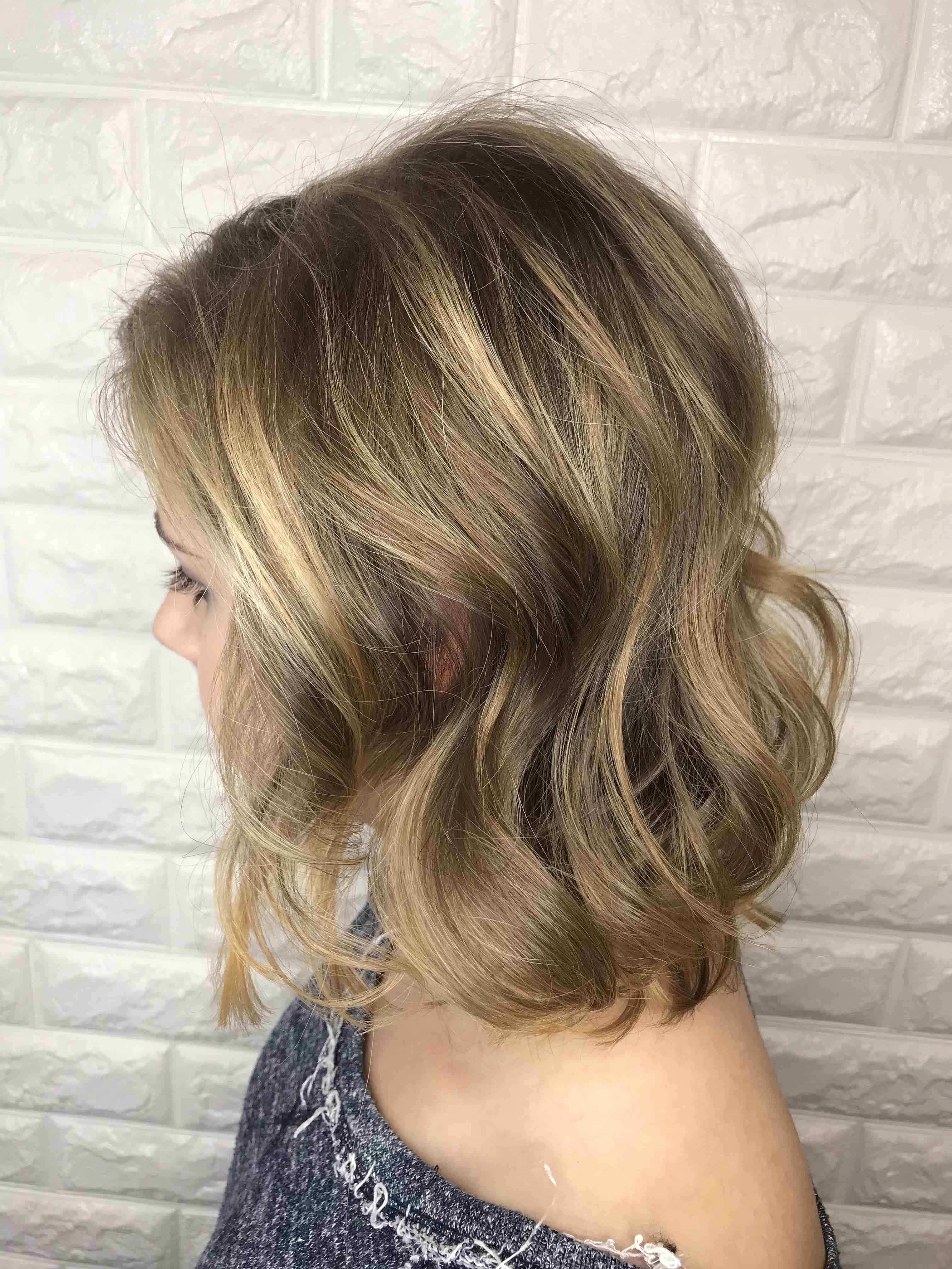 Balayage Partial Highlights