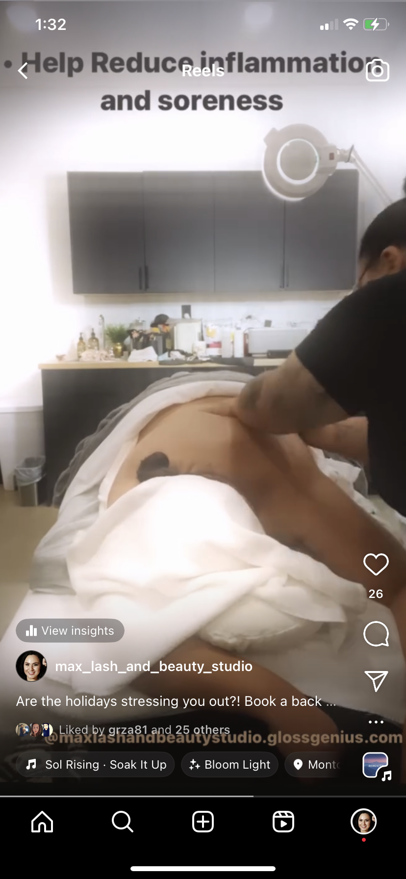 Back Facial And Treatment
