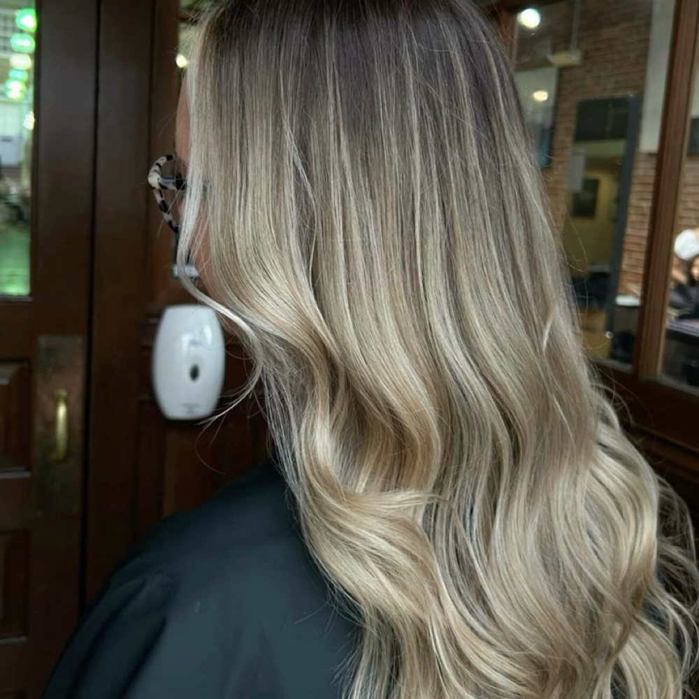 Hand-Painted Balayage at Madilyn Phipps in Wichita, KS