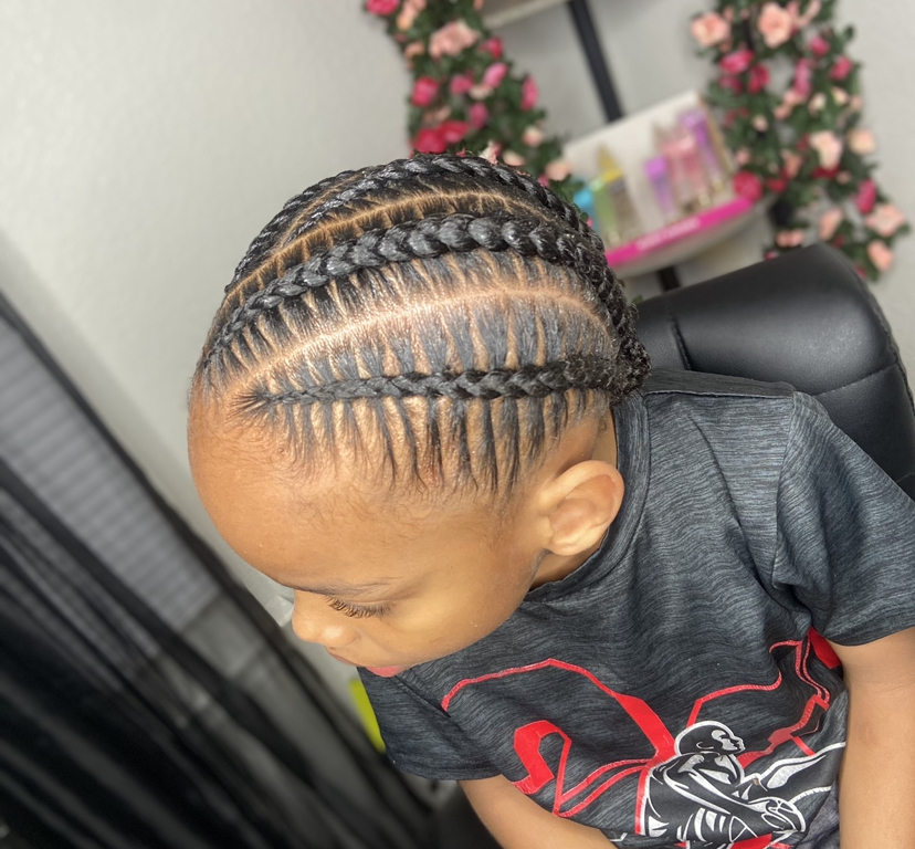 Kids Large Stich Braids