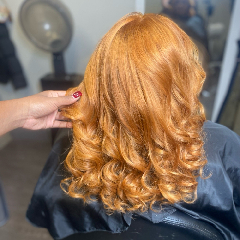 1 Hr Head Spa + Silk Press at Divine Kinks and Kurls in Cincinnati, OH