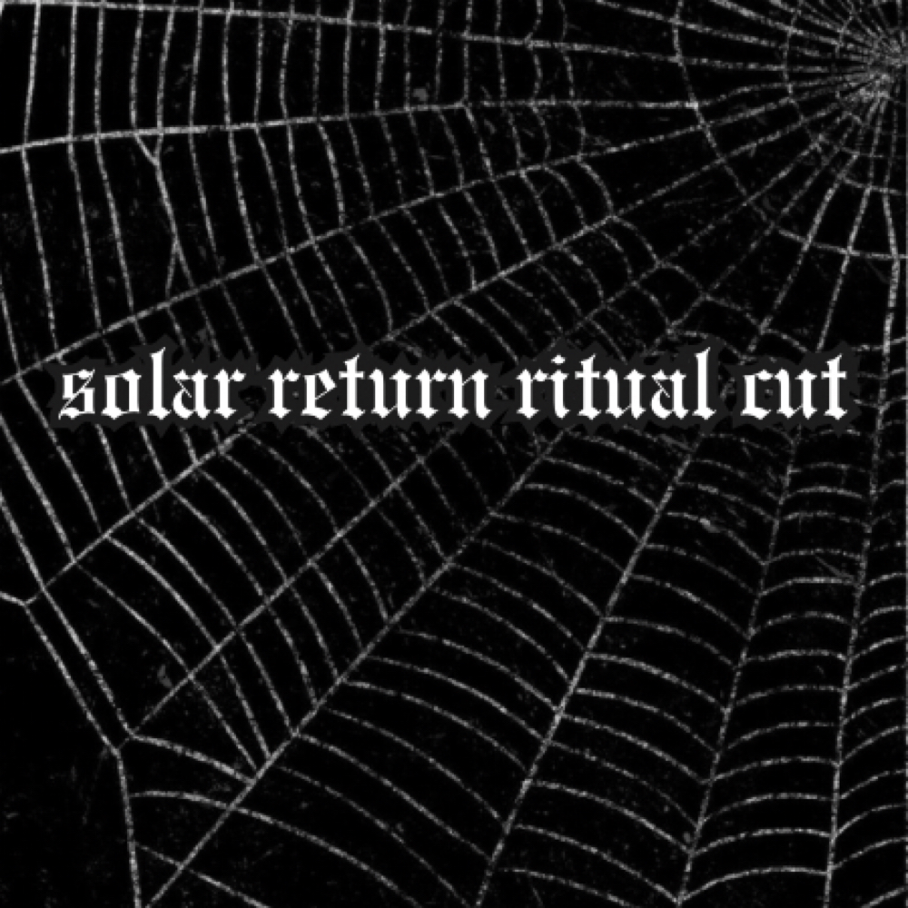 👽☀️🎂 solar return ritual cut at Amanda Pepe in Pawtucket, RI
