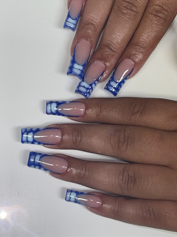 Acrylic Fullset With Design