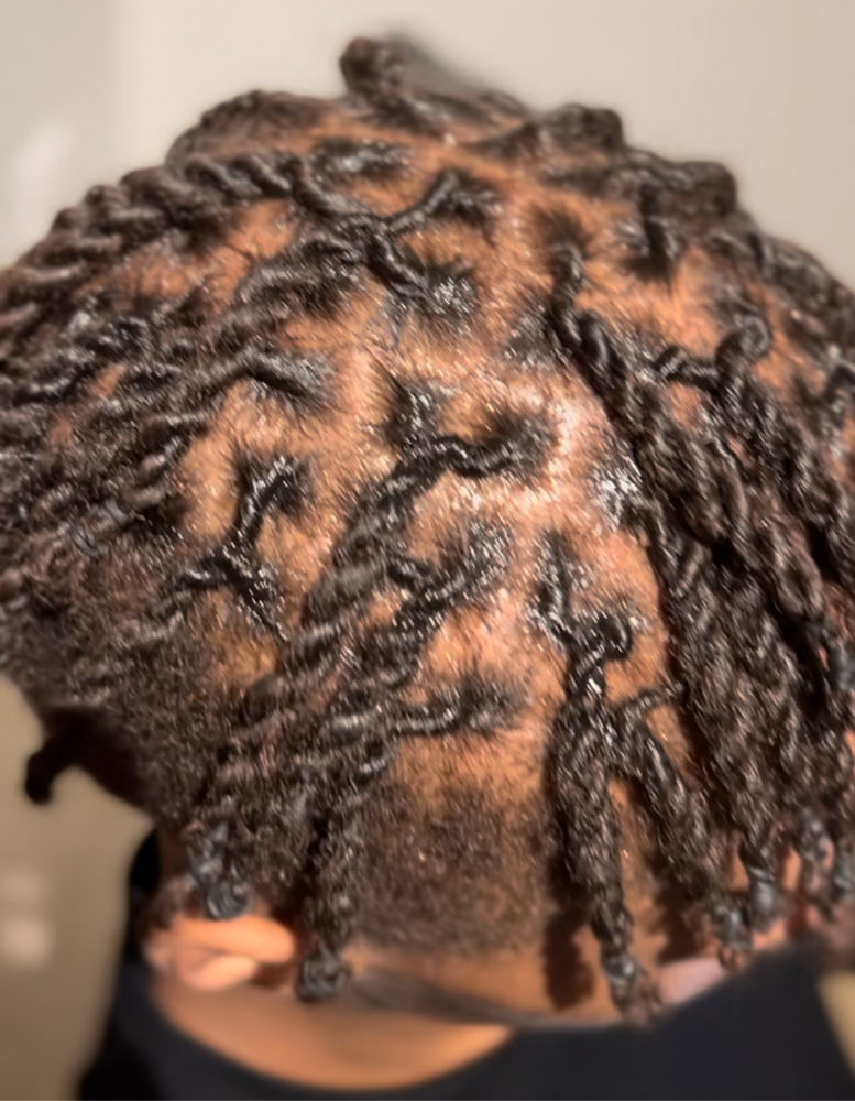 Kid’s Loc Retwist (Ages 6-10)