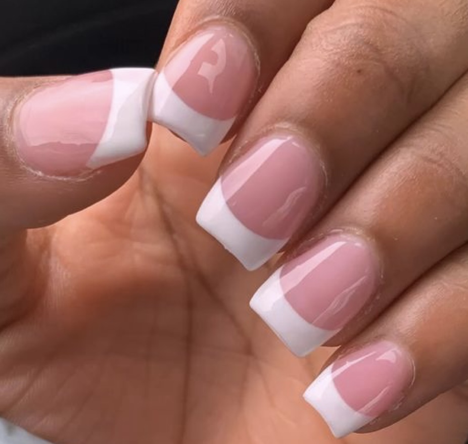 SNS Pink & White With Soak Off