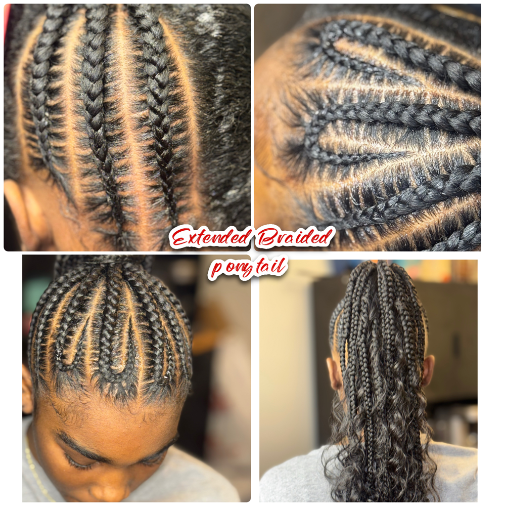 Boho Ponytail at Anointed Hands in Southaven, MS