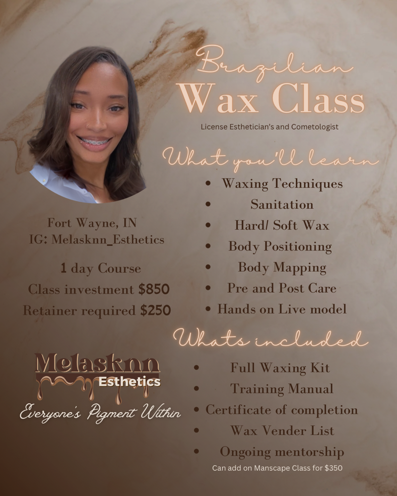 101 Brazilian Wax Class