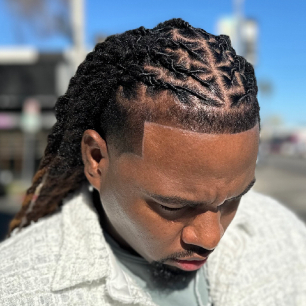 Loc Bath & Retwist + Style (Half) at Icey Locs in Inglewood, CA