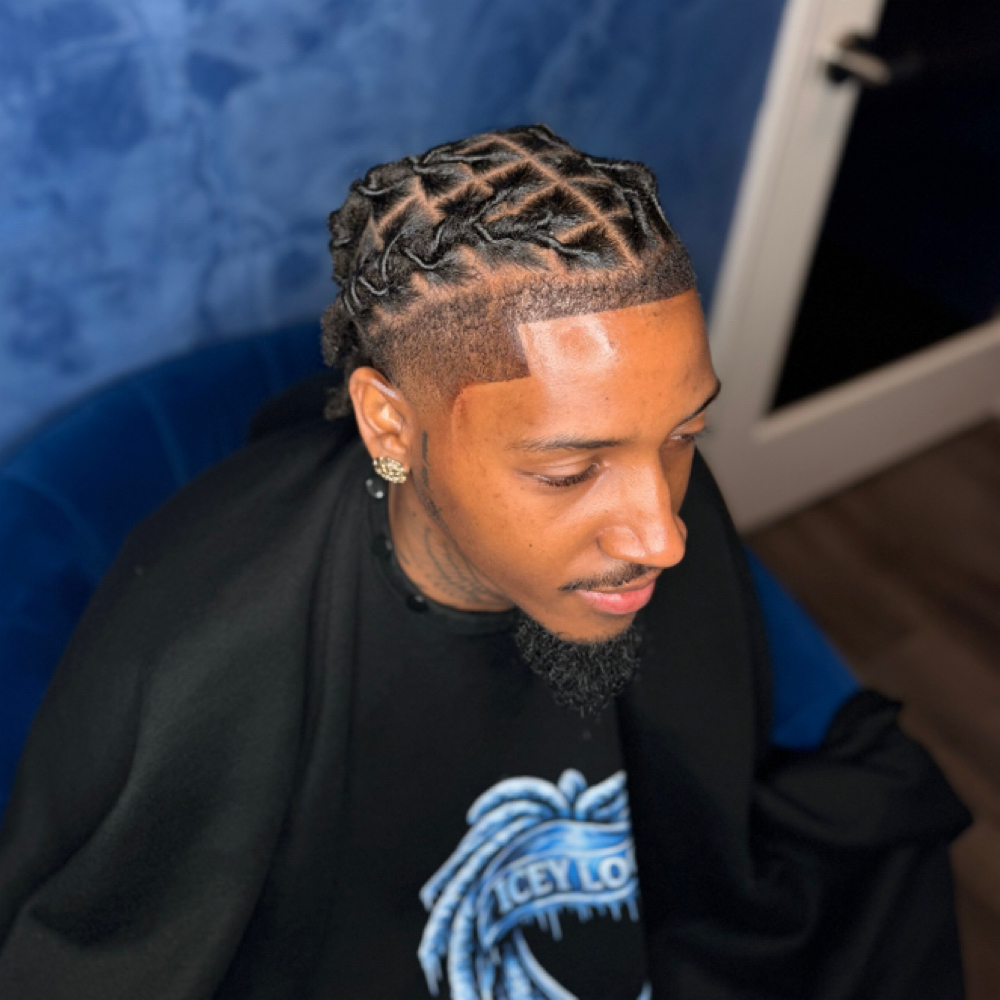 Loc Bath & Retwist + Barrells at Icey Locs in Inglewood, CA