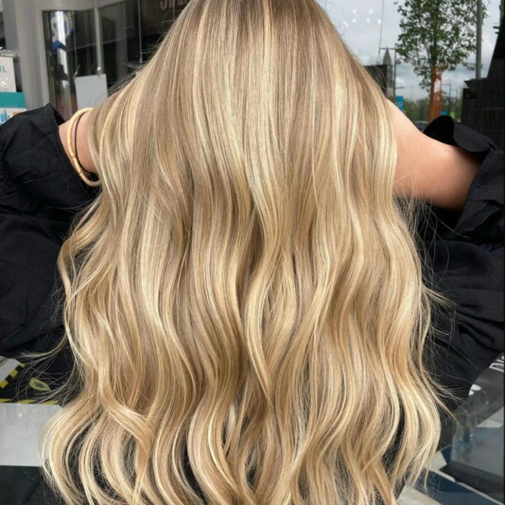 Transformative Blonding at Moon water studio in Greenwood, IN