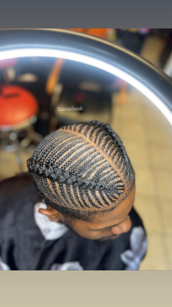 Men’s Braids (Full Head) at Jartu's Braids beauty bar 🇱🇷 in Monroe, LA