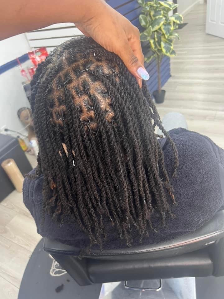 Wash Re-Twist And Style