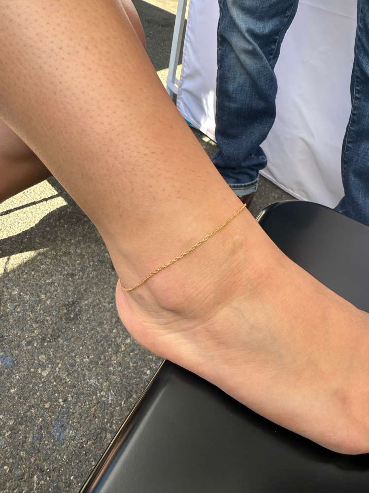 Permanent Anklet