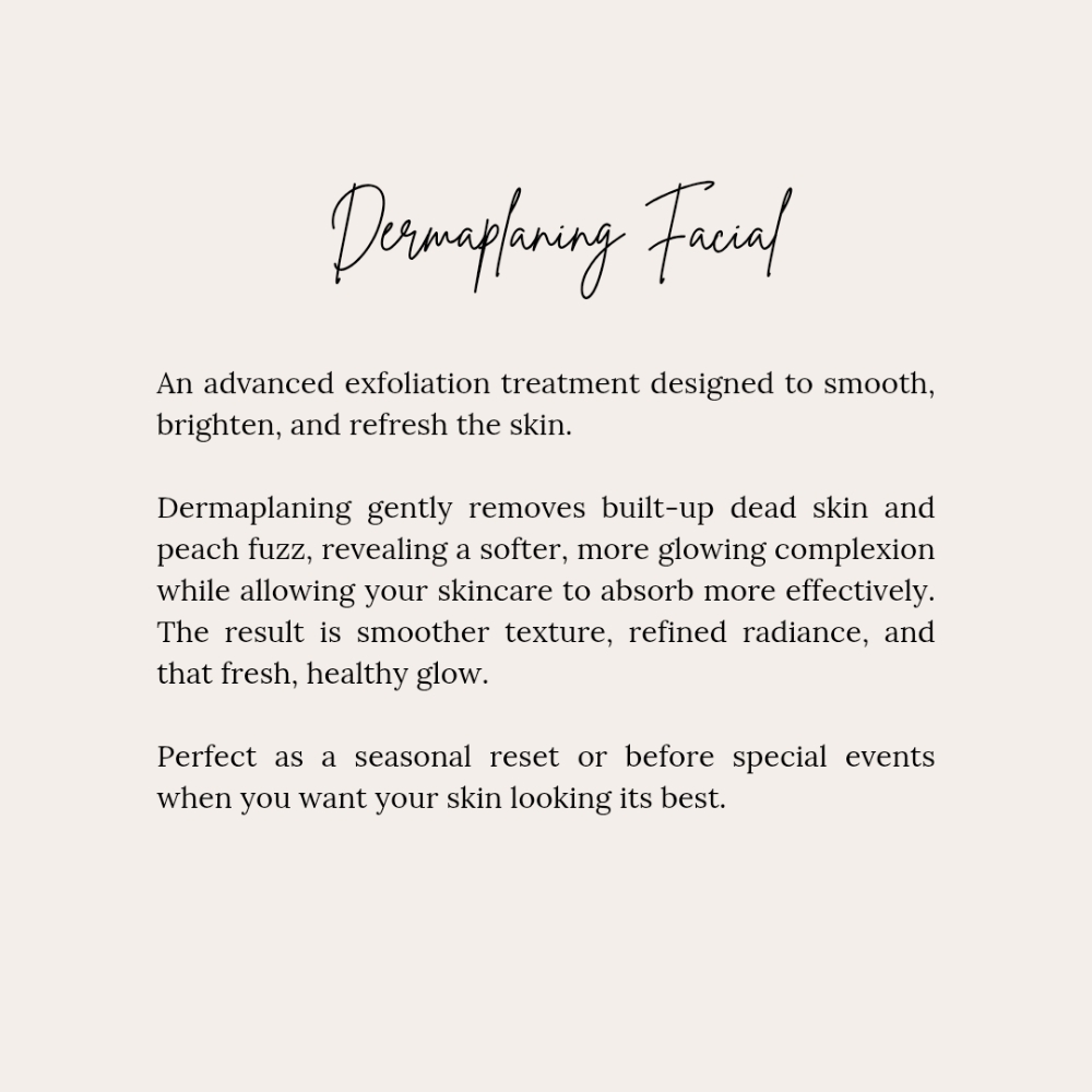 Dermaplaning Facial at KB Skin Studio in Delray Beach, FL