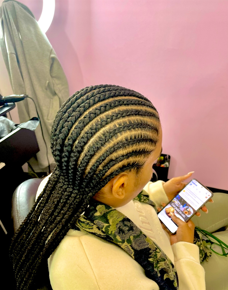 Stiched Cornrows