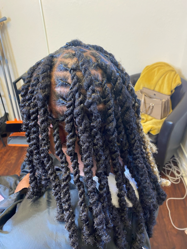 Extenteded Two Stand Locs