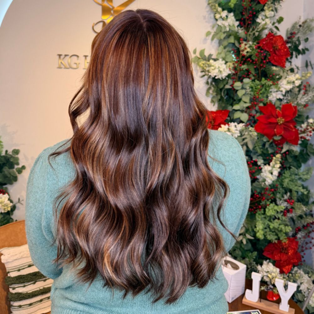 Root Retouch And Haircut at Angelo’s Beauty Concept in Vineyard Haven, MA