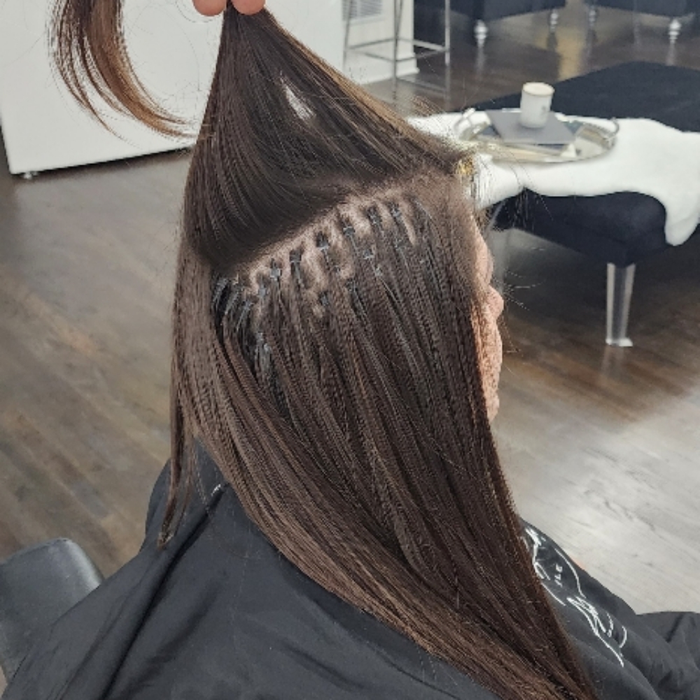 Microlink Extensions at Act 1 Salon & Spa in Winchester, VA