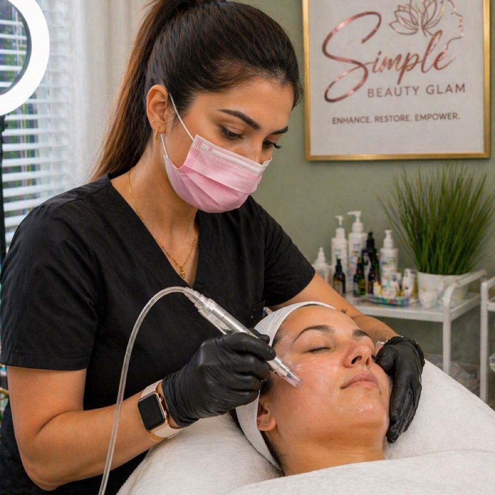 Procell Microchanneling-Face at Simple Beauty Glam | 3D Areola & Procell Microchanneling in Apollo Beach, FL