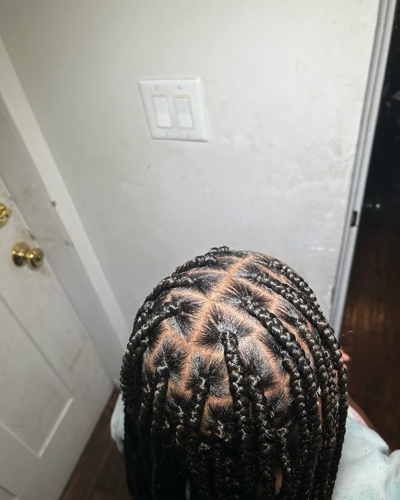 Medium Box Braids