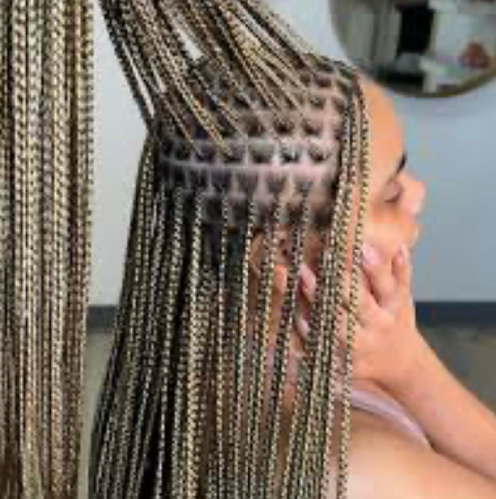 Knotless Box Braids at Vanité Hair Studio in Colonie, NY