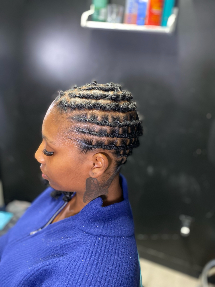 Side Barrels With Added Hair