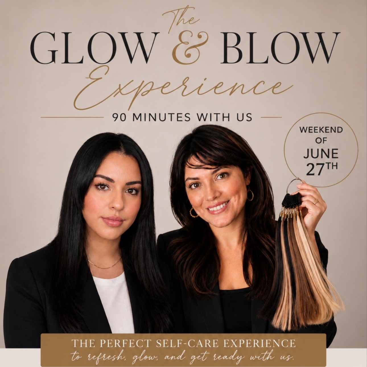 THE GLOW & BLOW EXPERIENCE at HAUSOFKOMPLEXIONS in Fayetteville, NC
