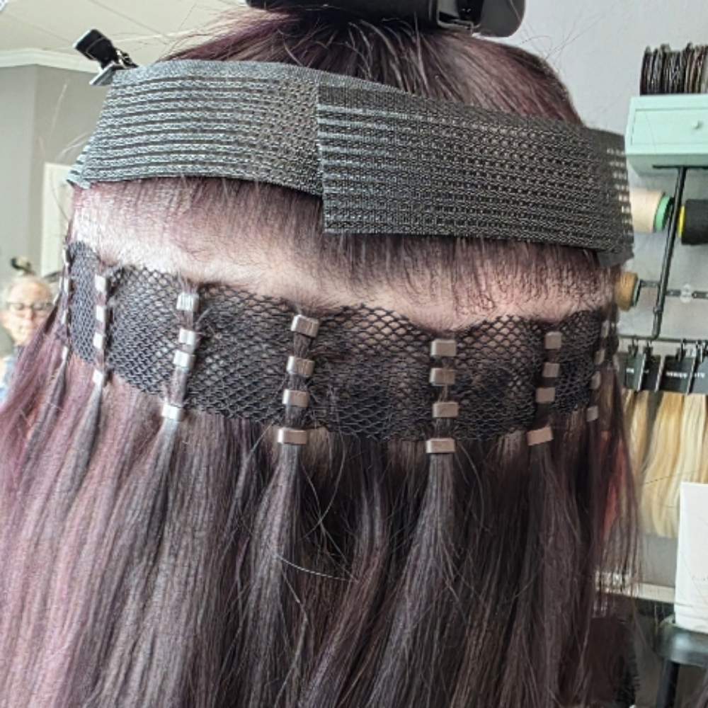 Partial Perimeter Mesh at Mermaid Beauty Company in Port Charlotte, FL