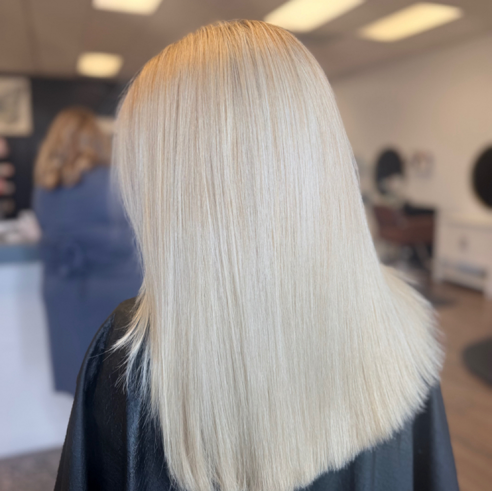 Regular Blonding (Full) at Ash Beauty Studio | Luxury Salon in Youngsville, LA