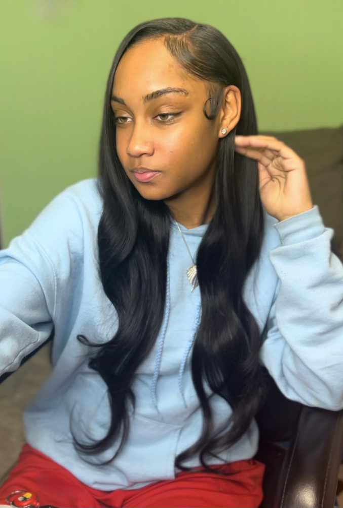 Natural Sew In - W/ Styling